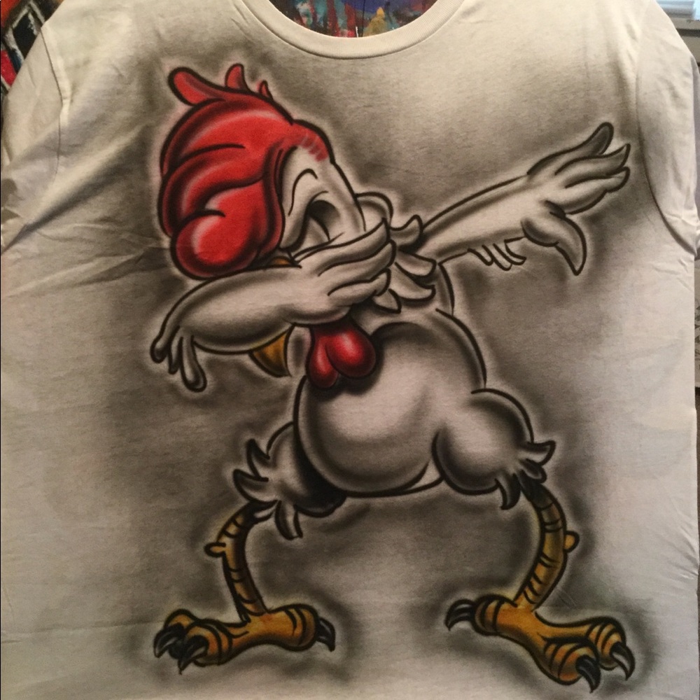Custom airbrush shirts